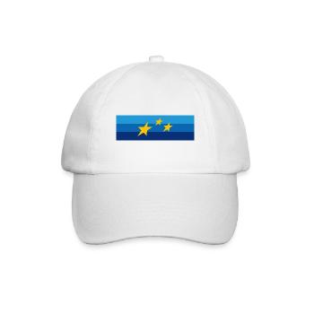 Europameister - Baseballkappe - Weiß/Weiß - Vorne