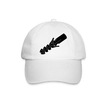 Stecker Wandstecker für Schraube - Baseballkappe - Weiß/Weiß - Vorne