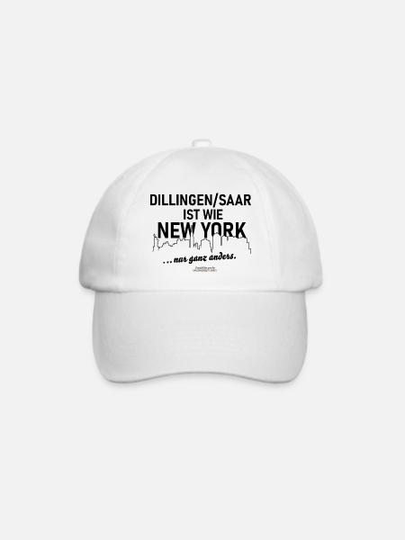 Dillingen Saar - Baseballkappe - Weiß/Weiß