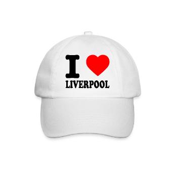 Liverpool - Baseballkappe - Weiß/Weiß - Vorne
