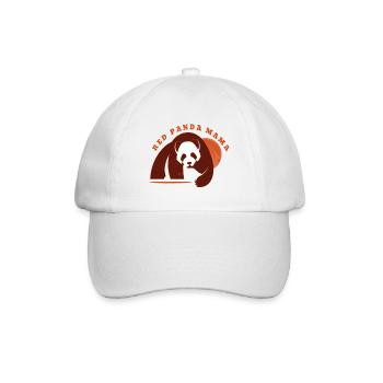Panda - Baseballkappe - Weiß/Weiß - Vorne