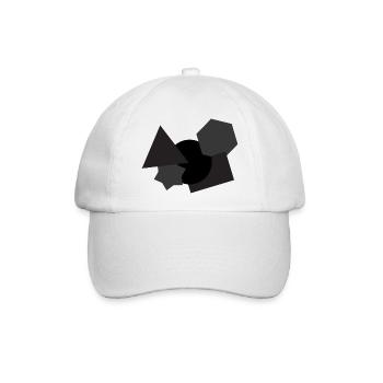 Formen - Baseballkappe - Weiß/Weiß - Vorne