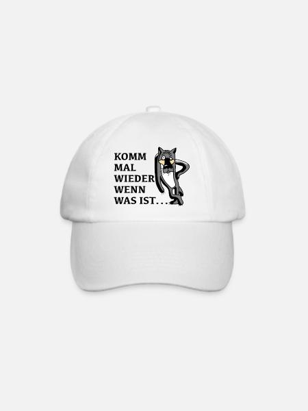 Russisch Russland Zeichentrickfilm Geschenk UDSSR - Baseballkappe - Weiß/Weiß