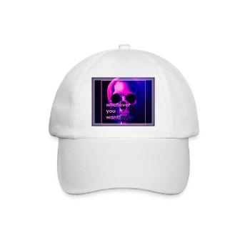 Neu neu neu - Baseballkappe - Weiß/Weiß - Vorne