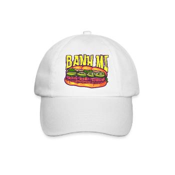 Vietnam Viet Banh Mi Brot Vietnamese I Geschenk - Baseballkappe - Weiß/Weiß - Vorne