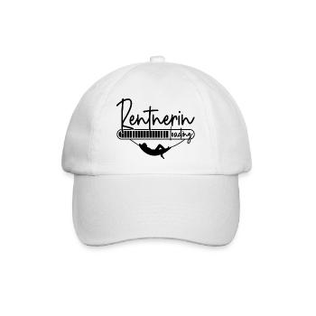 Rentnerin loading Ladebalken mit Hängematte - Baseballkappe - Weiß/Weiß - Vorne