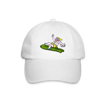 Fatboy - Baseballkappe - Weiß/Weiß - Vorne