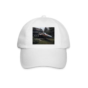 Der vergessene Krieger - Baseballkappe - Weiß/Weiß - Vorne