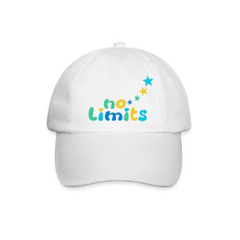 No limits Blau-Grün - Baseballkappe - Weiß/Weiß - Vorne