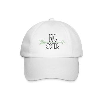 Große Schwester - Große Schwester - Baseballkappe - Weiß/Weiß - Vorne