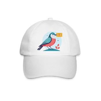 Brief für Sie - Baseballkappe - Weiß/Weiß - Vorne