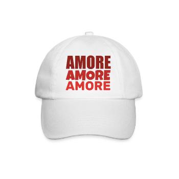 AMORE - Baseballkappe - Weiß/Weiß - Vorne