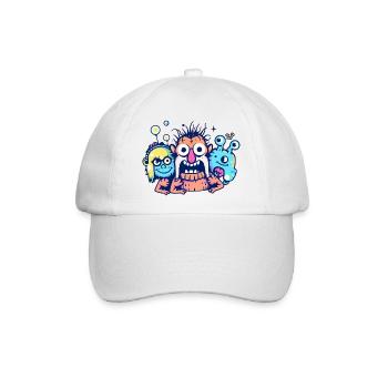 Freunde - Baseballkappe - Weiß/Weiß - Vorne