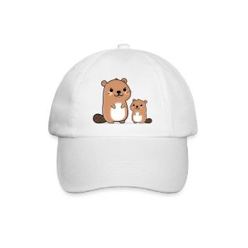 Bieber - Baseballkappe - Weiß/Weiß - Vorne