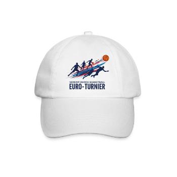 Basketball Turnier - Baseballkappe - Weiß/Weiß - Vorne