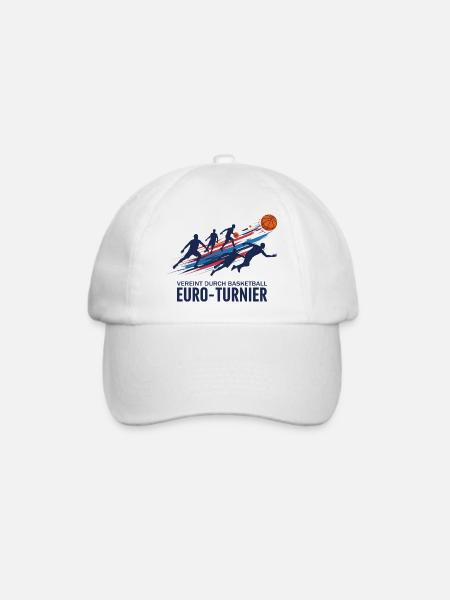 Basketball Turnier - Baseballkappe - Weiß/Weiß
