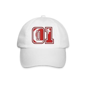 Adana - Baseballkappe - Weiß/Weiß - Vorne