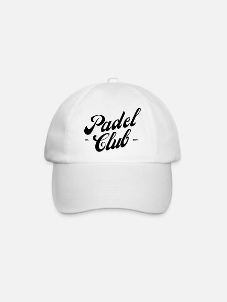 Padel Club - Baseballkappe - Weiß/Weiß