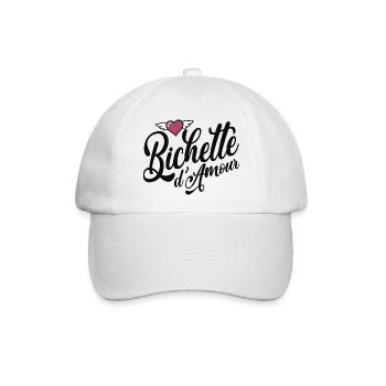 Bichette Love Ramantique Herzflügel - Baseballkappe - Weiß/Weiß - Vorne