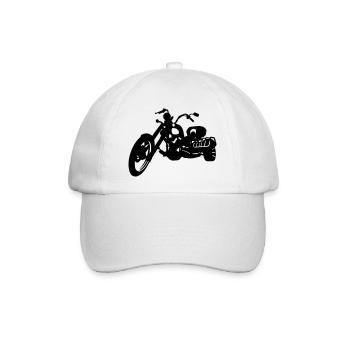 Trike - Baseballkappe - Weiß/Weiß - Vorne