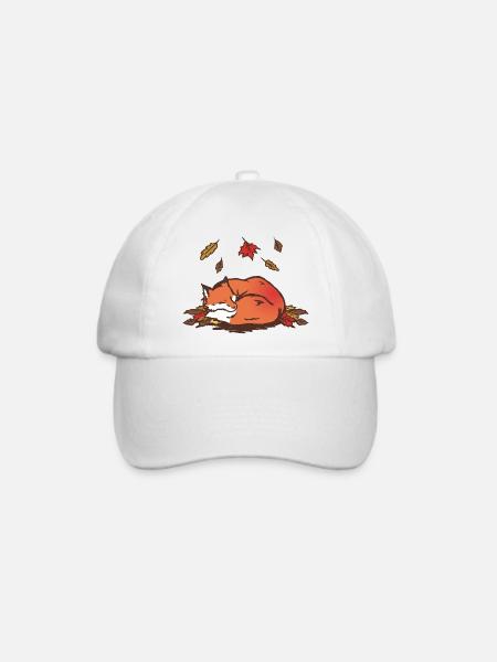 Fox - Baseballkappe - Weiß/Weiß
