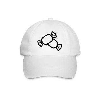 Süßigkeiten - Baseballkappe - Weiß/Weiß - Vorne