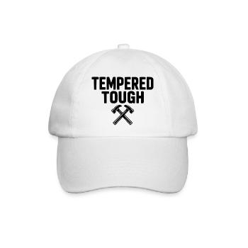 Tempered Tough - Baseballkappe - Weiß/Weiß - Vorne