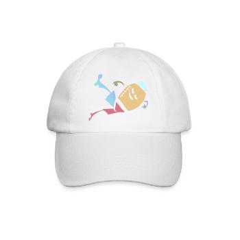 Happy Dado Multicolor - Baseballkappe - Weiß/Weiß - Vorne