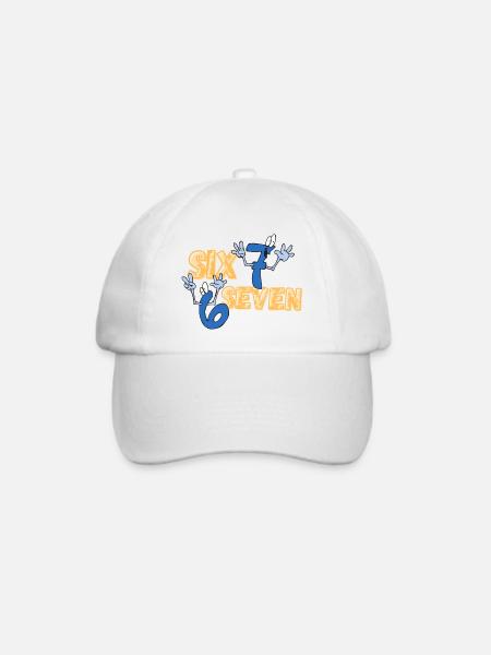 Six Seven - Baseballkappe - Weiß/Weiß