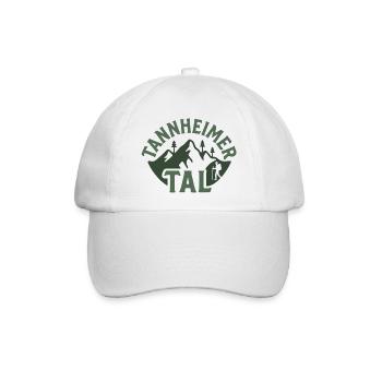 Tannheimer Tal Bergpfad - Baseballkappe - Weiß/Weiß - Vorne