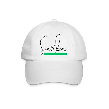 Capoeira Samba - Baseballkappe - Weiß/Weiß - Vorne