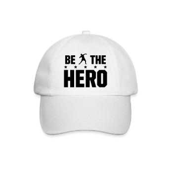 Be the Hero Shot Put Thrower Athletics - Baseballkappe - Weiß/Weiß - Vorne