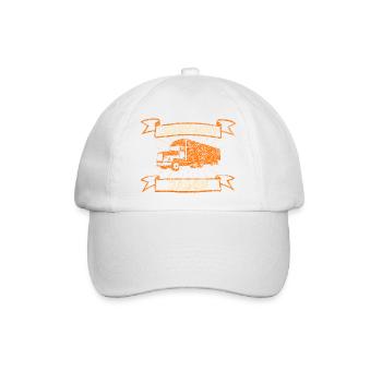 Geschenk für Jason - Baseballkappe - Weiß/Weiß - Vorne