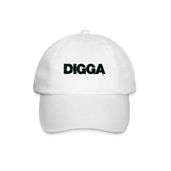 Digga - Baseballkappe - Weiß/Weiß - Vorne