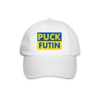 Puck futin - Baseballkappe - Weiß/Weiß - Vorne