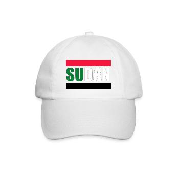 FREE SUDAN - Baseballkappe - Weiß/Weiß - Vorne
