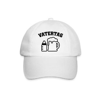 Vatertag - Baseballkappe - Weiß/Weiß - Vorne