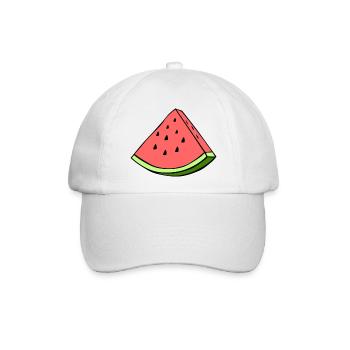 watermelon - Baseballkappe - Weiß/Weiß - Vorne