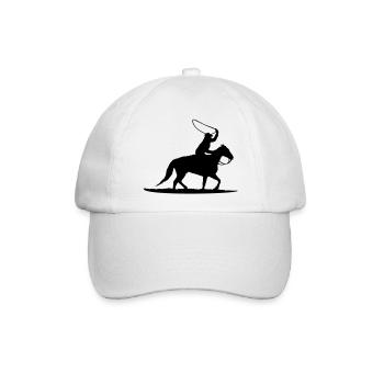 westernreiter - Baseballkappe - Weiß/Weiß - Vorne