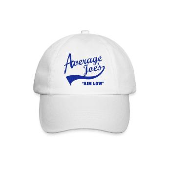 Average Joe’s – Aim Low - Baseballkappe - Weiß/Weiß - Vorne
