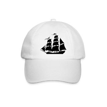 Sailboat de - Baseballkappe - Weiß/Weiß - Vorne