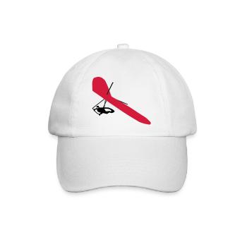 Drachenflieger - Baseballkappe - Weiß/Weiß - Vorne