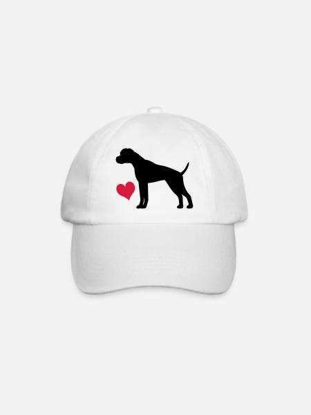 Boxer - Baseballkappe - Weiß/Weiß