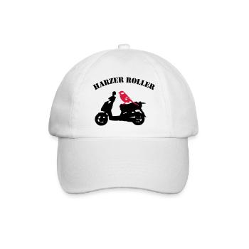 Harzer Roller - Baseballkappe - Weiß/Weiß - Vorne