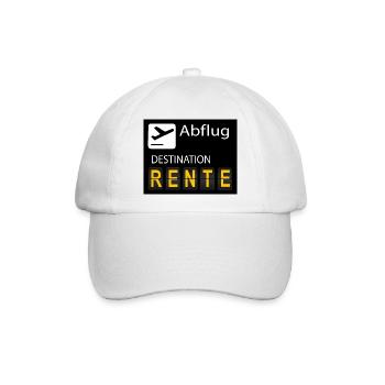 RENTE - Baseballkappe - Weiß/Weiß - Vorne