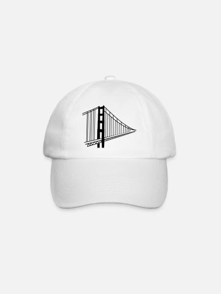 san_francisco - Baseballkappe - Weiß/Weiß