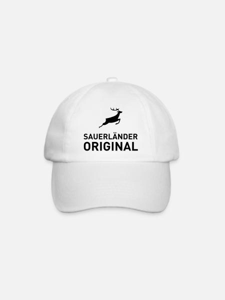 Sauerland Original - Baseballkappe - Weiß/Weiß