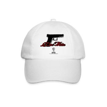 mafia - Baseballkappe - Weiß/Weiß - Vorne