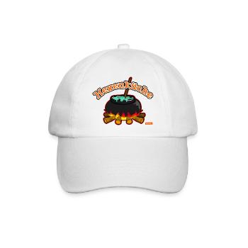 Hexenküche HARIZ Küche Kinder Geschenk - Baseballkappe - Weiß/Weiß - Vorne