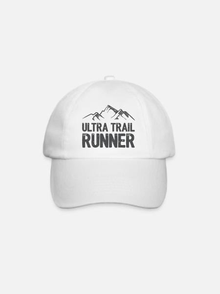 Ultra Trail Runner - Baseballkappe - Weiß/Weiß